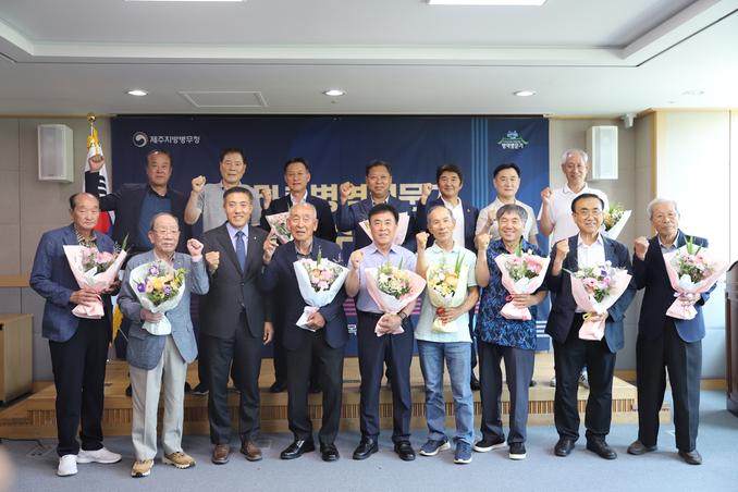 <제주지방병무청> 증서수여식(2025.6.26.) 관련이미지입니다.