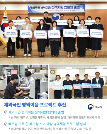 재외국민 병역이음 프로젝트 추진(병무청-26-007) 관련이미지입니다.