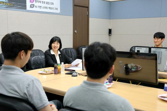 산업기능요원 간담회 관련이미지입니다.