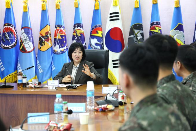 공군 병사 간담회 관련이미지입니다.