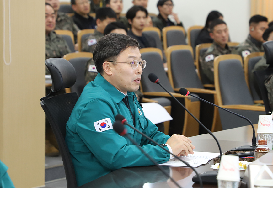 경인지방병무청은 제51사단에서 관내 군부대 동원관계관 등 90여명이 참석한 가운데 ’25년 전반기 국방병력동원발전 지역별 회의를 개최했다.